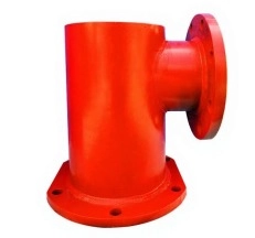 Пожарная подставка ППФО фланцевая односторонняя